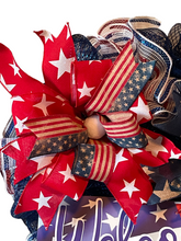 Load image into Gallery viewer, Patriotic Welcome Wreath