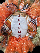 Load image into Gallery viewer, Autumn Tulle Wreath