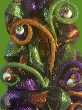 Load image into Gallery viewer, Halloween Spooky Eyes Witch Hat Wreath