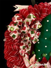 Load image into Gallery viewer, Elf Christmas Wreath