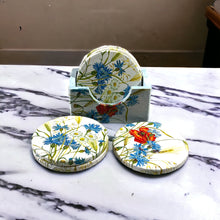Load image into Gallery viewer, Hibiscus Floral Theme Coasters