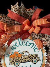 Load image into Gallery viewer, Welcome Fall Wreath