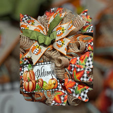 Load image into Gallery viewer, Fall Welcome Wreath