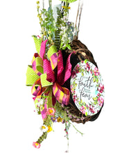 Load image into Gallery viewer, Let Your Faith Be Bigger Than Your Fear Wreath