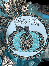Load image into Gallery viewer, Hello Fall Wreath, Autumn Decor, Fall Wreath