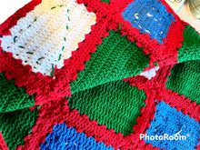 Load image into Gallery viewer, Christmas Afghan Crochet Christmas Decor Christmas Gift