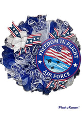 Load image into Gallery viewer, Freedom in Flight Air Force Wreath