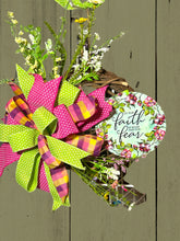 Load image into Gallery viewer, Let Your Faith Be Bigger Than Your Fear Wreath