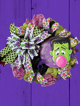 Load image into Gallery viewer, Frankly, It’s All About The Candy Halloween Wreath