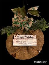 Load image into Gallery viewer, A Savior Has Been Born Grapevine Wreath
