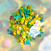 Load image into Gallery viewer, Gnome Sweet Gnome Bunny Easter Wreath