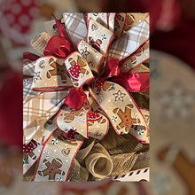 Load image into Gallery viewer, Gingerbread Oh Snap Christmas Wreath