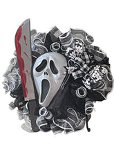 Load image into Gallery viewer, Halloween Scream Wreath Halloween Decor