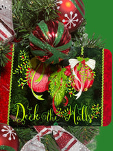 Load image into Gallery viewer, Deck The Halls Christmas Wreath Christmas Decor Ornament Decor