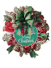 Load image into Gallery viewer, Merry Christmas Wreath Christmas Decor