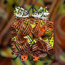 Load image into Gallery viewer, Witch Rail Halloween Wreath