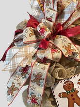 Load image into Gallery viewer, Gingerbread Oh Snap Christmas Wreath