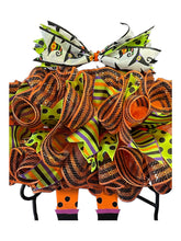 Load image into Gallery viewer, Witch Rail Halloween Wreath