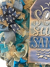 Load image into Gallery viewer, Sea Sun Sand Wreath