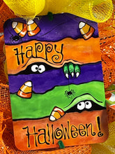 Load image into Gallery viewer, Halloween Candy Corn Wreath