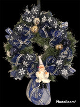 Load image into Gallery viewer, Old Man Winter Christmas Wreath
