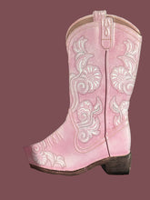 Load image into Gallery viewer, Pink CowGirl Boot Wreath Girl Cowgirl Gift