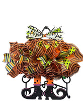 Load image into Gallery viewer, Witch Rail Halloween Wreath