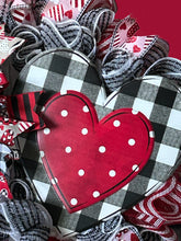 Load image into Gallery viewer, Valentine Heart Wreath, Valentine Gift, Sweetheart Gift