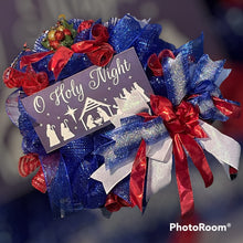 Load image into Gallery viewer, O Holy Night Christmas Wreath