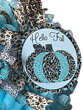 Load image into Gallery viewer, Hello Fall Wreath, Autumn Decor, Fall Wreath