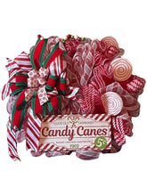Load image into Gallery viewer, Candy Cane Wreath