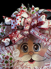 Load image into Gallery viewer, Santa Christmas Wreath