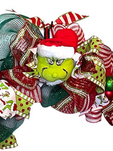 Load image into Gallery viewer, Green Monster Christmas Garland