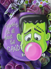 Load image into Gallery viewer, It’s All About The Candy Halloween Wreath