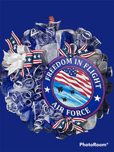 Load image into Gallery viewer, Freedom in Flight Air Force Wreath