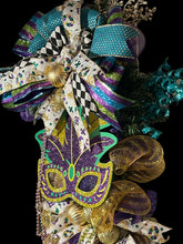 Load image into Gallery viewer, Mardi Gras Swag, Mardi Gras Decor