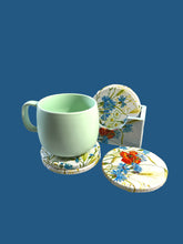 Load image into Gallery viewer, Hibiscus Floral Theme Coasters