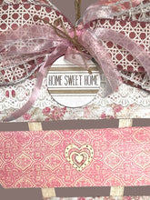 Load image into Gallery viewer, Home Sweet Home Wood Heart Shaped Door/Wall Hanger
