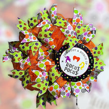Load image into Gallery viewer, It’s Just a Bunch of Hocus Pocus Halloween Wreath