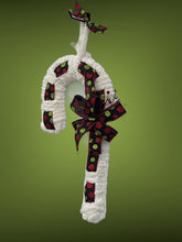 Load image into Gallery viewer, Christmas Polka Dots Candy Cane Door Hanger