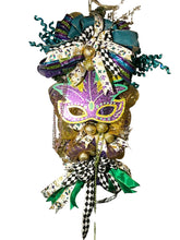 Load image into Gallery viewer, Mardi Gras Swag, Mardi Gras Decor