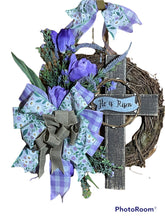 Load image into Gallery viewer, He Is Risen Cross Wreath