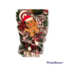 Load image into Gallery viewer, GingerBread Girl and Boy Candy Christmas Swag