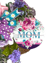 Load image into Gallery viewer, Mom My Super Hero Wreath, Mother’s Day Gift, Mom Gift