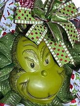 Load image into Gallery viewer, Christmas Green Monster Wreath
