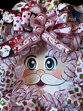 Load image into Gallery viewer, Santa Christmas Wreath