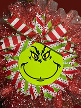 Load image into Gallery viewer, Christmas Wreath Red Tulle