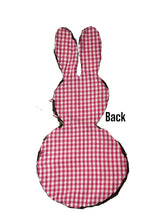 Load image into Gallery viewer, Easter Bunny Fabric and Grapevine Wreath Easter Decor