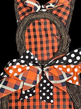 Load image into Gallery viewer, Cat Vine/Fabric Halloween Wreath Halloween Decor