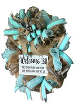 Load image into Gallery viewer, Welcome-ish Wreath Home Decor Everyday Wreath